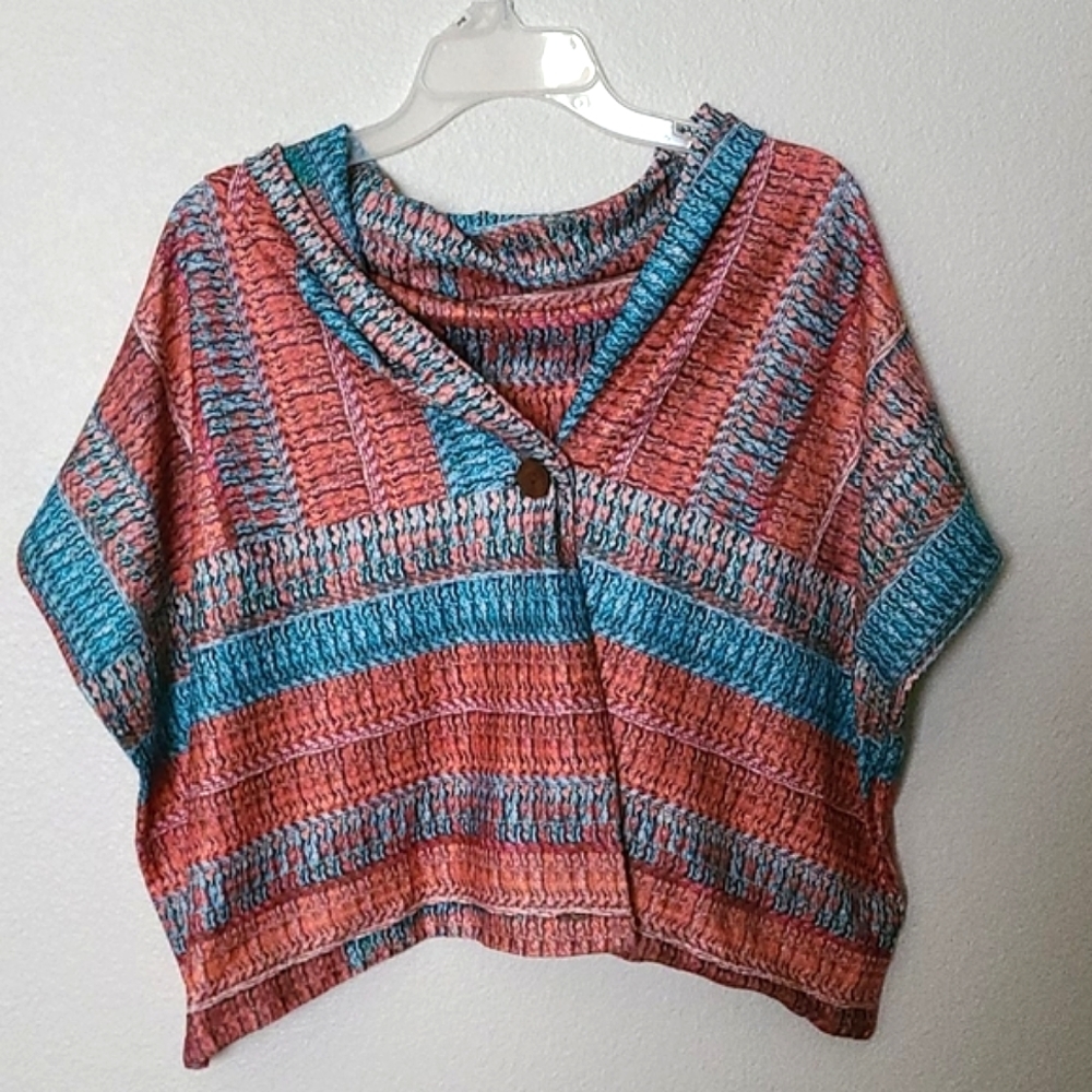 MISSLOOK Button Shawl/Wrap - Picture 2 of 4